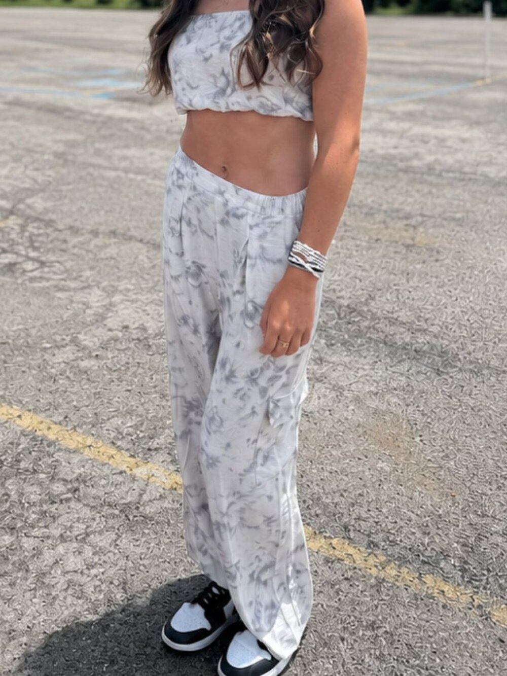 Paper Crane, two piece set, worn once